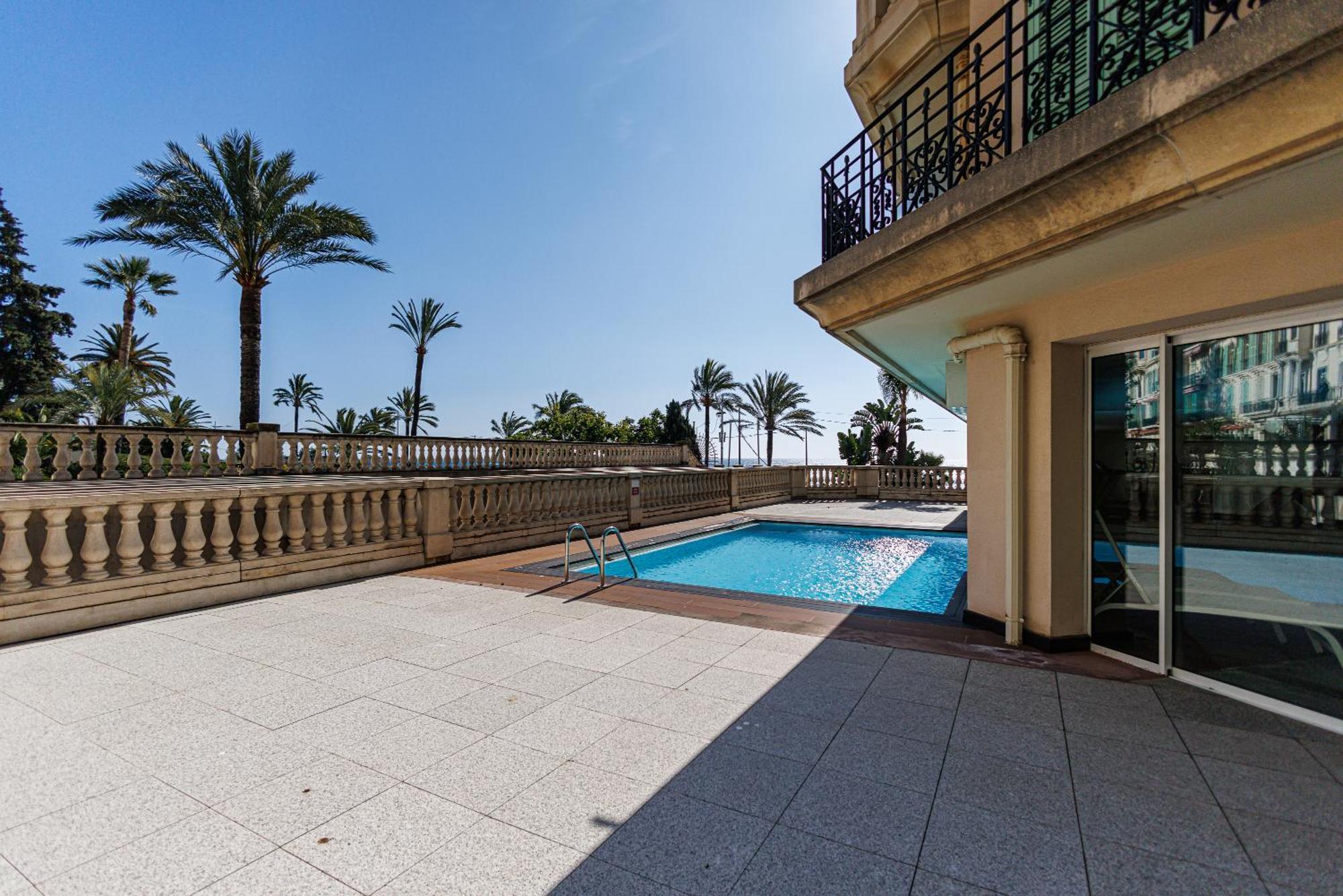Le Victoria, Elegant T2 Au Bord Des Plages, Piscine, Sauna Menton Eksteriør bilde