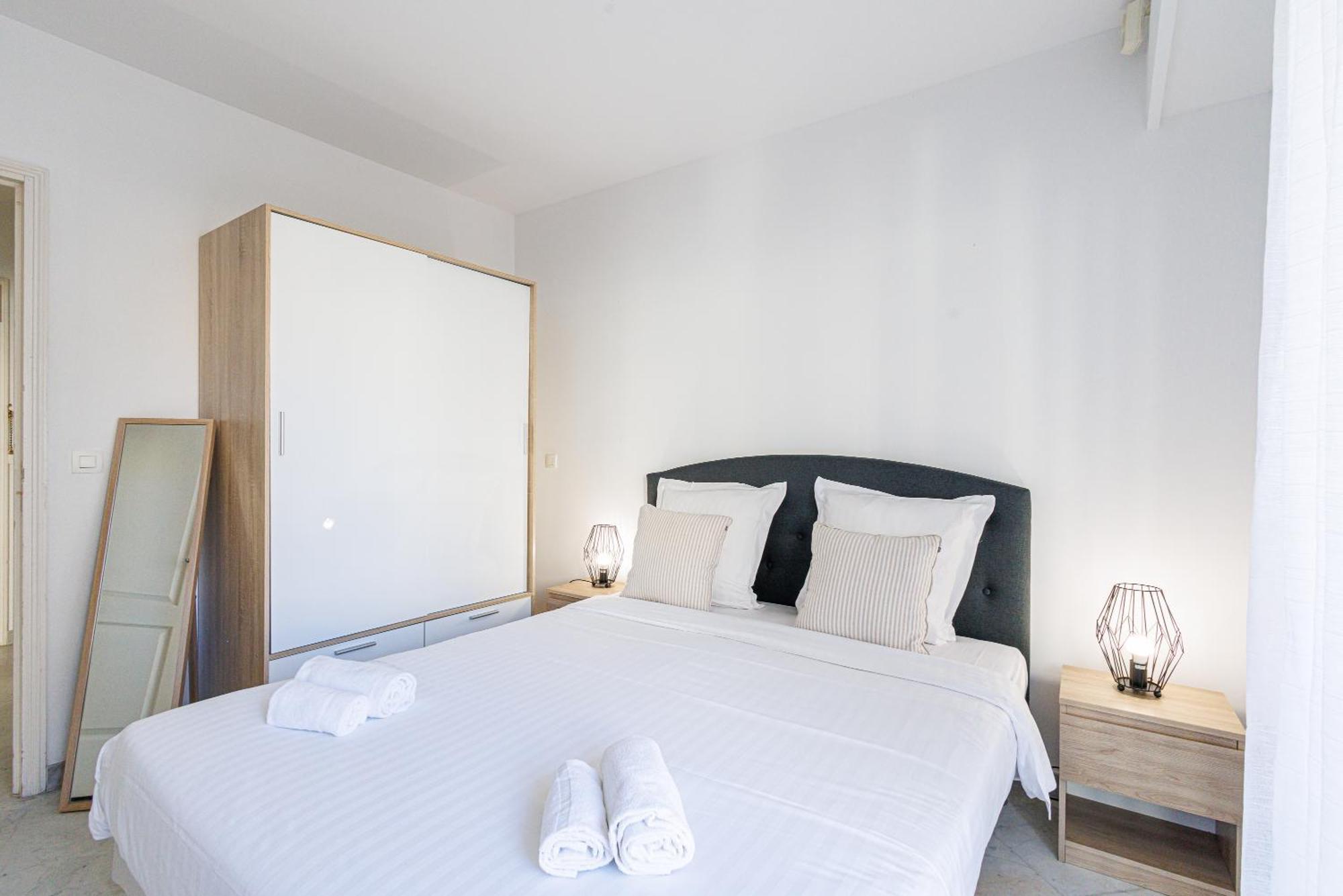 Le Victoria, Elegant T2 Au Bord Des Plages, Piscine, Sauna Menton Eksteriør bilde